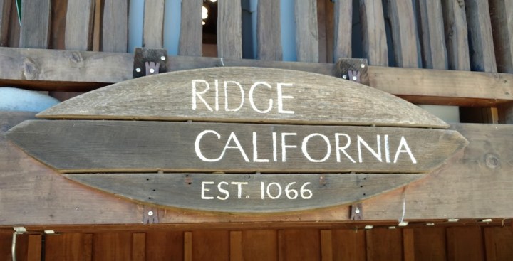 Ridge Founding Sign